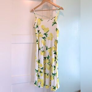 🍋 Lemon Print • spaghetti strap dress